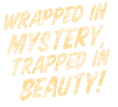 Wrapped in Mystery, Trapped in Beauty!