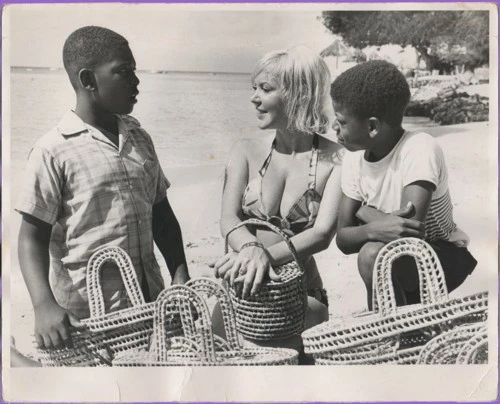 Kathy Kirby in Barbados