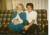 Kathy With Her Close Friend Mark Willerton 1984