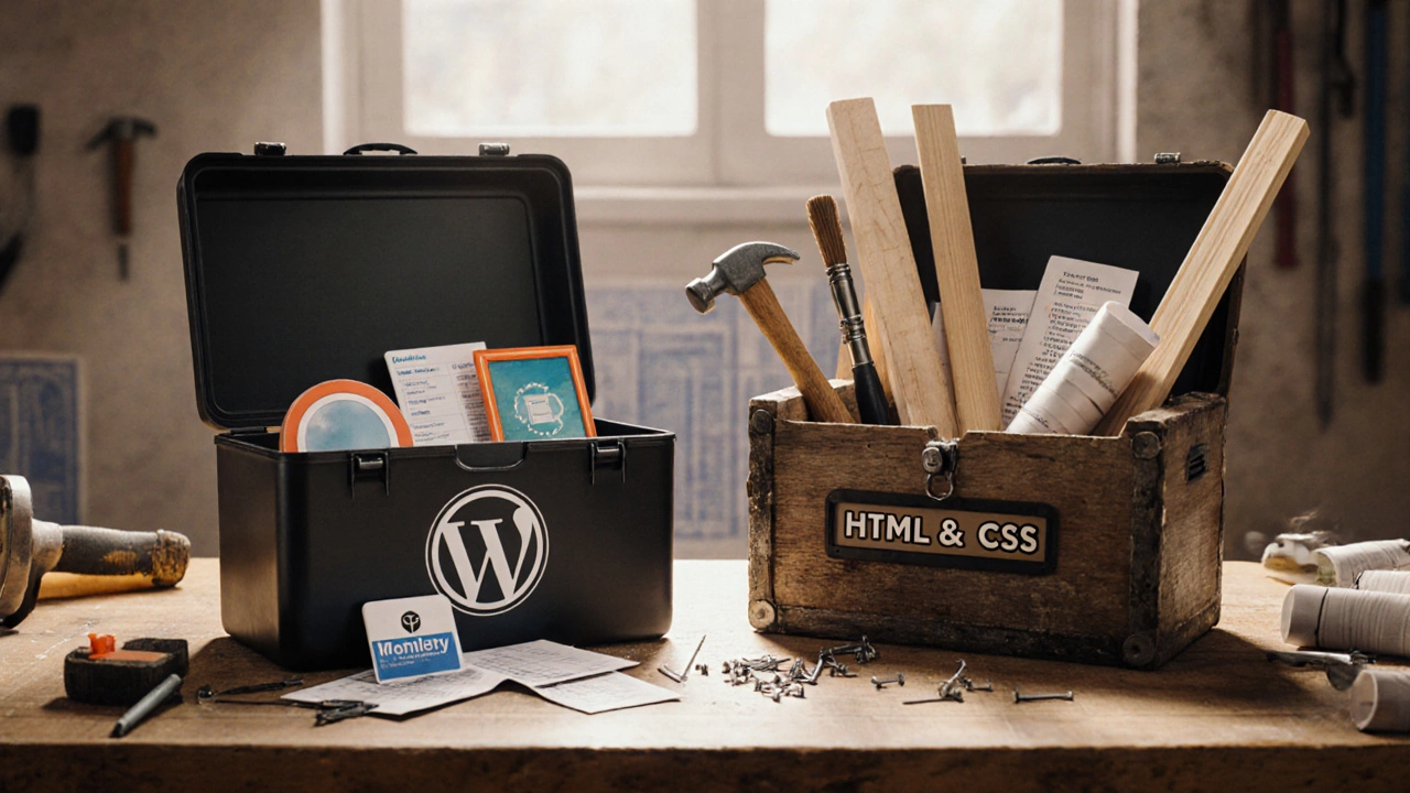 WordPress vs HTML & CSS: Which Is Easier for Building Websites?