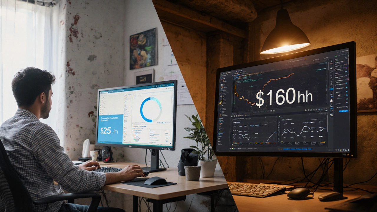 What Is the Average Hourly Rate for a Freelance Web Developer in 2025?