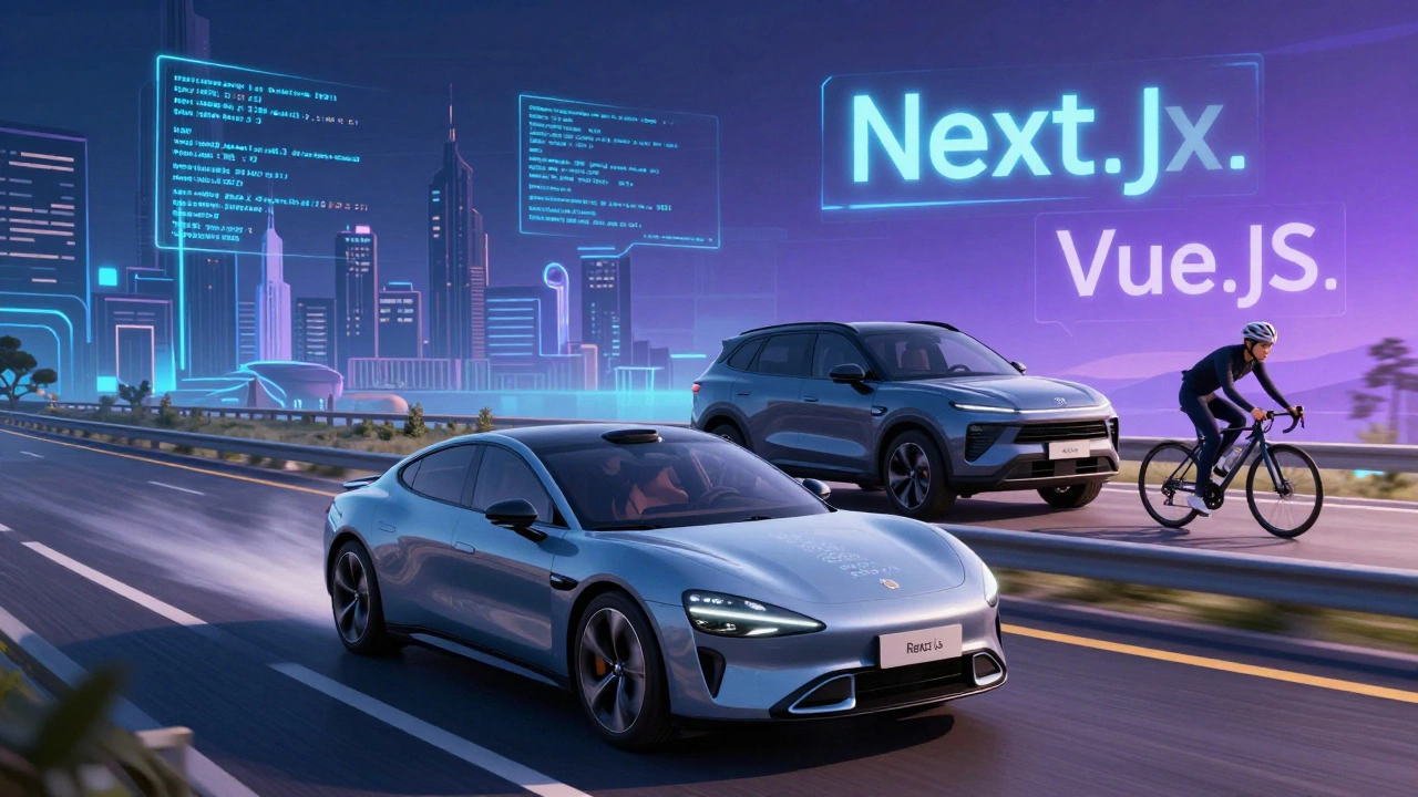 Best Web Development Frameworks in 2024: React, Next.js, Vue & More
