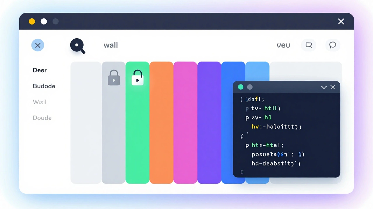 Illustration of no-code limits versus HTML code control