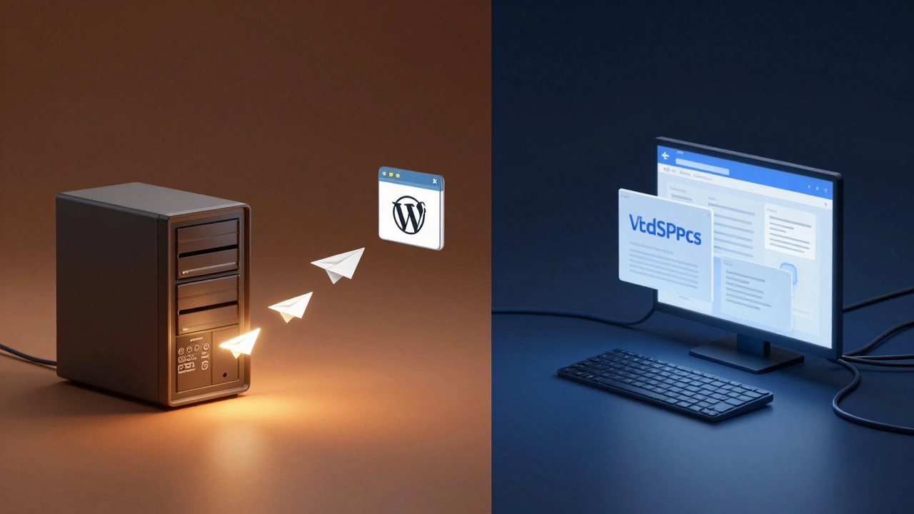 Visual comparison highlighting the speed of PHP server-side rendering versus complex headless setups.